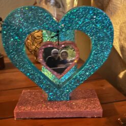 personalized heart home decor father mother boyfriend girlfriend couple