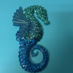 Blue Green Seahorse
