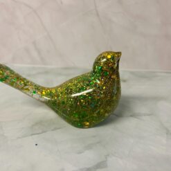 Handmade resin bird - choose your color!