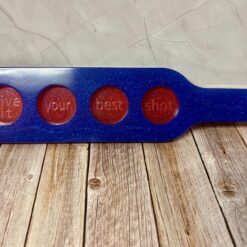 Shot glass holder tray - give it your best shot - pick your colors