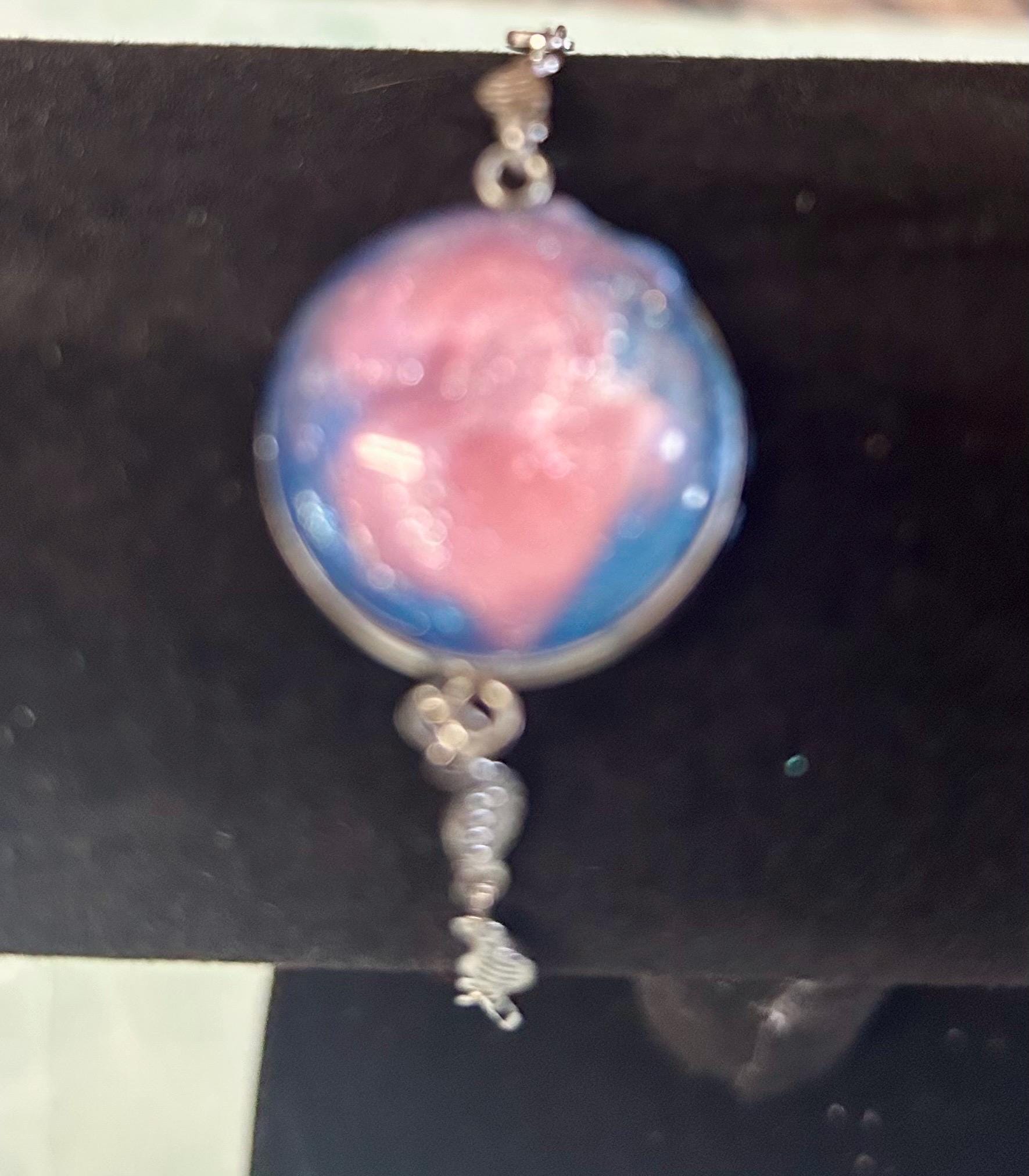 Silver handmade bracelet - pick your color or design - Image 10