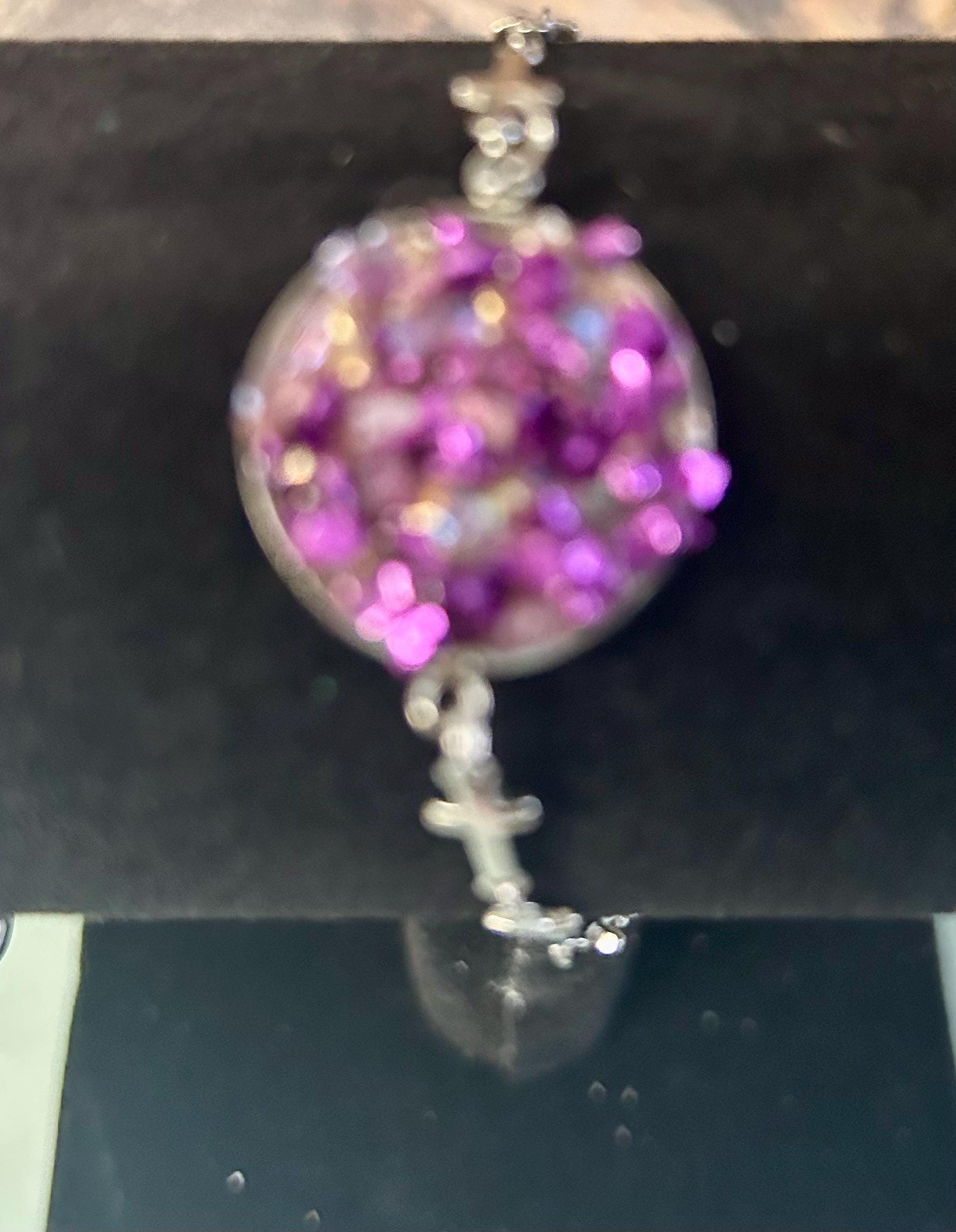 Silver handmade bracelet - pick your color or design - Image 8