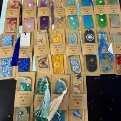 Handmade Resin Bookmarks - many variations! you choose! makes a great gift