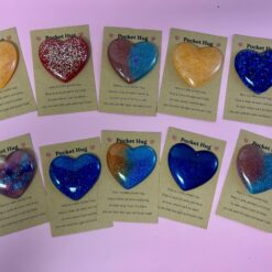 Pocket Hug Heart - makes great gift! Choose your color!
