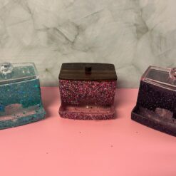 Qtip Holder with lid