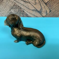 Handmade Resin Dachshund Figurine – Custom Colors Available
