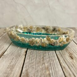 Coastal soap dish jewelry holder